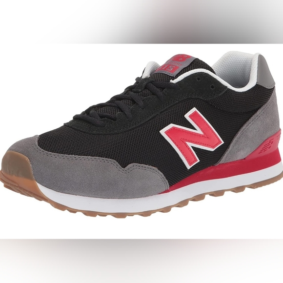 New Balance Other - NEW! Men's New Balance 515 V3 Sneaker, Size 10. Black/Team Red